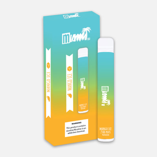 Vape Miami 2500 inhalaciones (Mango Ice)